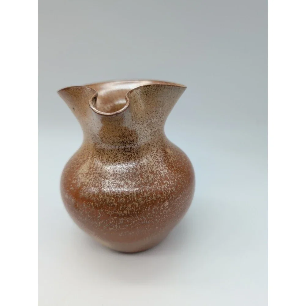 JB Cole Pottery Seagrove NC Nell Cole Graves Mini Pitcher Creamer